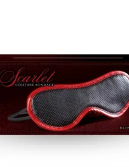 Adam and Eve Scarlet Couture Blindfold