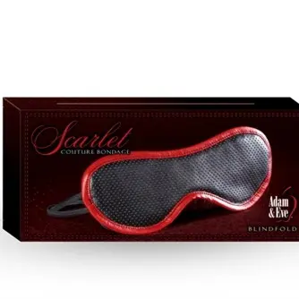 Adam and Eve Scarlet Couture Blindfold