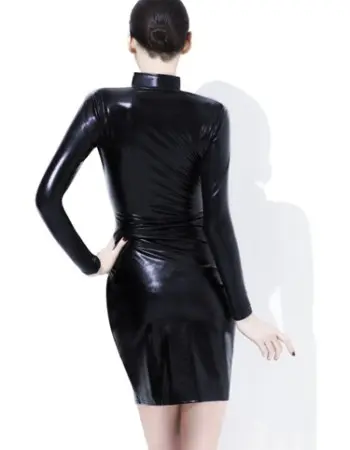 Fever Miss Whiplash Pencil Dress - Large