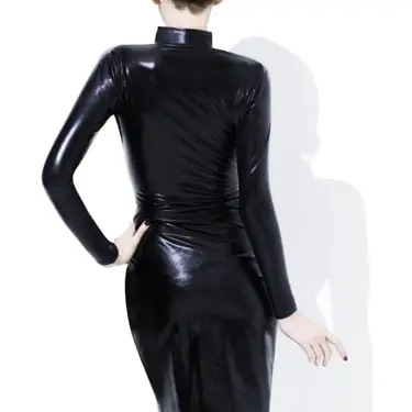 Fever Miss Whiplash Pencil Dress - Large