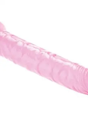 Adam and Eve Pink Jelly Slim Dildo - Pink