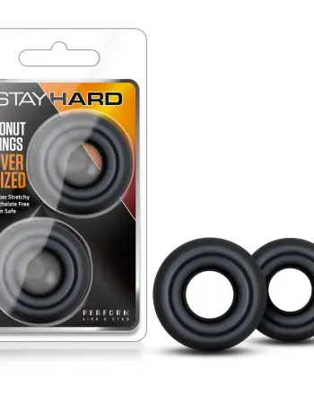 Stay Hard Donut Rings - Over Sized