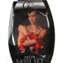 Satin Sash Set - Scarlet Red