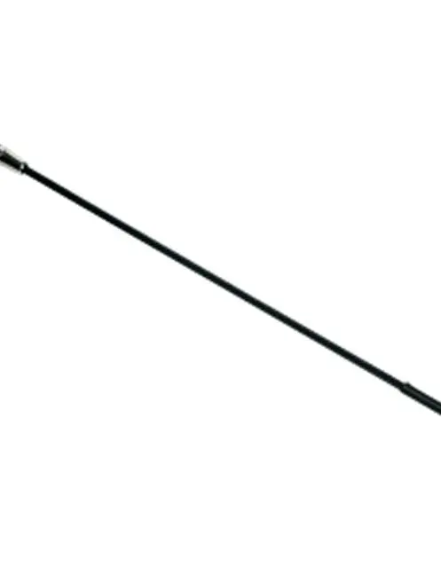 Flesh and Spirit Riding Crop - Black