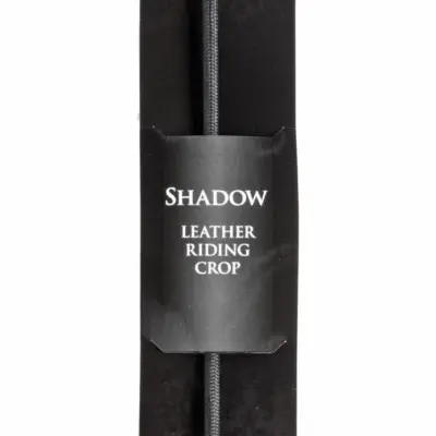 Flesh and Spirit Riding Crop - Black