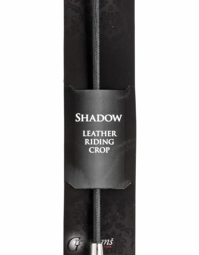 Flesh and Spirit Riding Crop - Black
