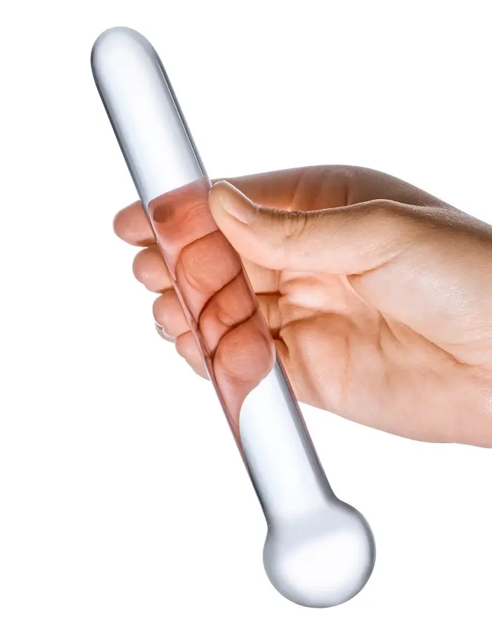 7 Inch Straight Glass Dildo