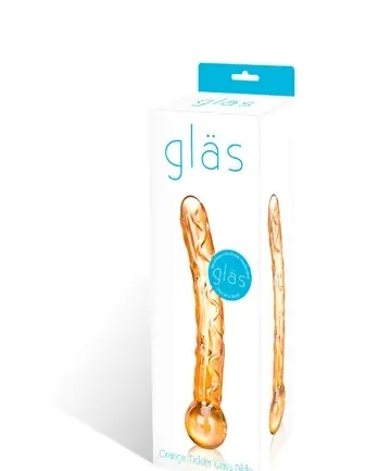 Orange Tickle Glass