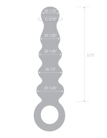Quintessence Beaded Anal Slider