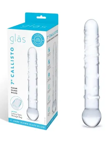Callisto Clear Glass Dildo