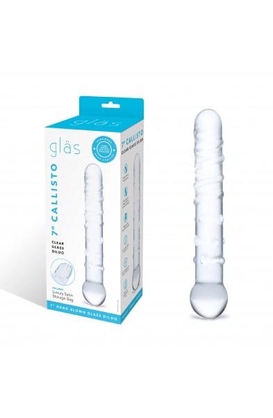 Callisto Clear Glass Dildo