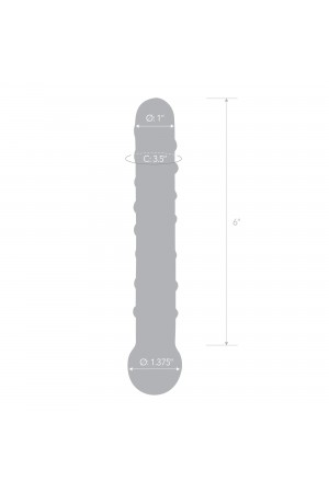 Callisto Clear Glass Dildo