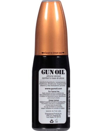 Gun Oil Silicone Lubricant - 2 Oz.