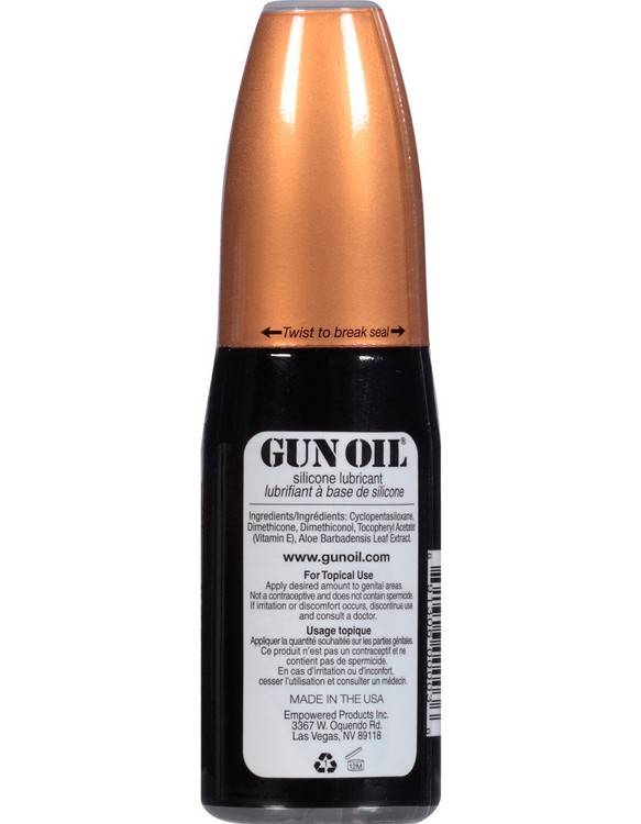 Gun Oil Silicone Lubricant - 2 Oz.