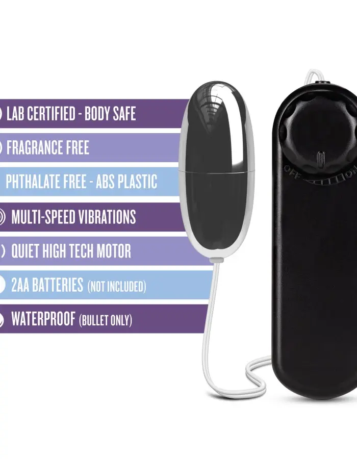 B Yours - Silver Power Bullet - Black