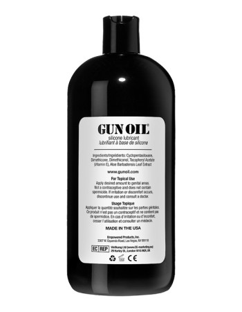 Gun Oil Silicone Lubricant - 32 Oz.