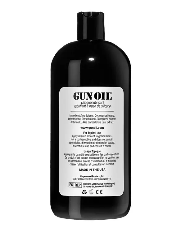 Gun Oil Silicone Lubricant - 32 Oz.
