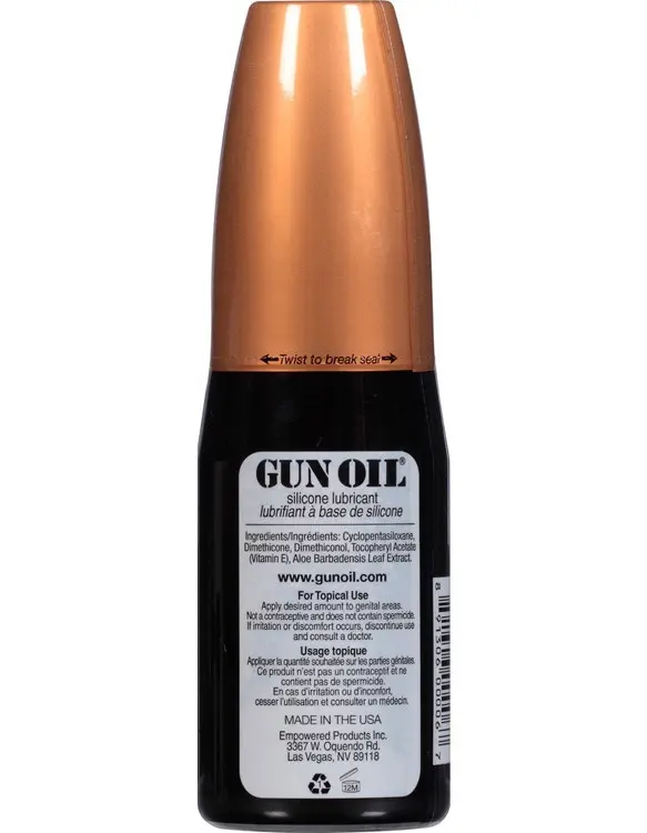 Gun Oil Silicone Lubricant - 4 Oz.