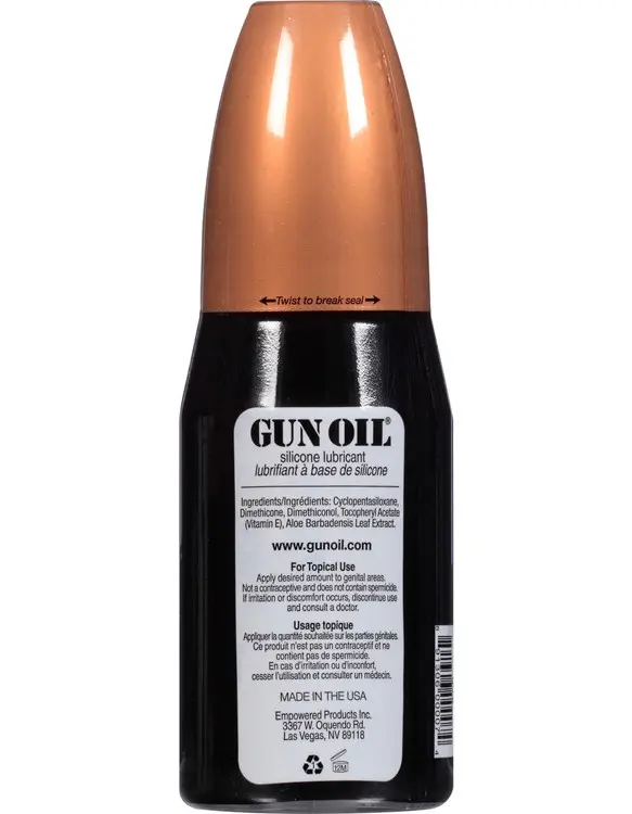 Gun Oil Silicone Lubricant - 8 Oz.