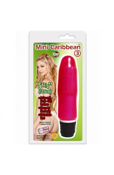 Mini Caribbean - 3 Smooth - Pink