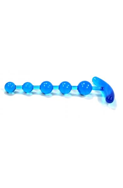 Anchor's Away Anal Beads - Blue