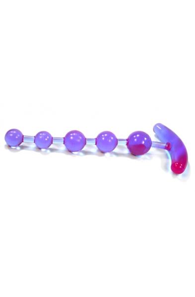 Anchor's Away Anal Beads - Lavender