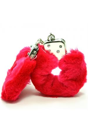 Plush Love Cuffs - Red