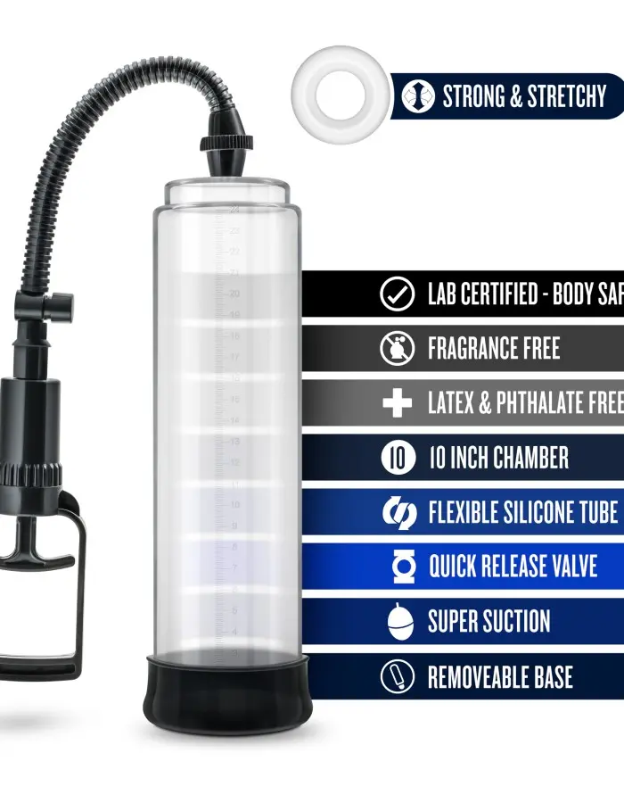 Performance - Vx5 Male Enhancement Pump System - Clear