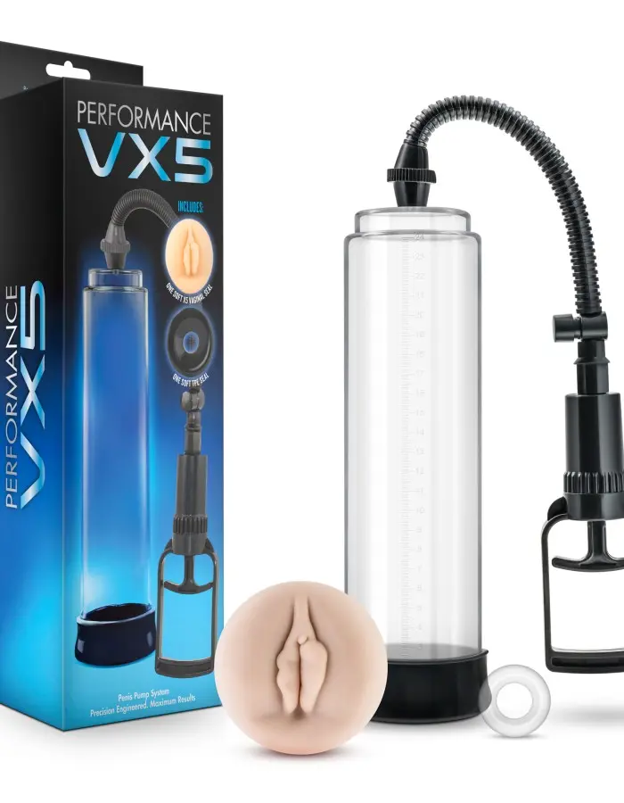 Performance - Vx5 Male Enhancement Pump System - Clear