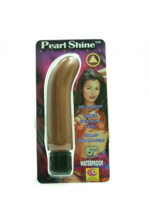 Pearl Shine  5-Inch G-Spot - Brown