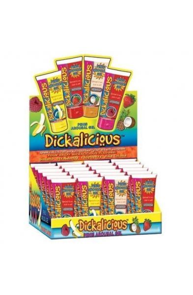 Dickalicious - 24 Piece p.o.p Display - 2 Fl. Oz. Tubes