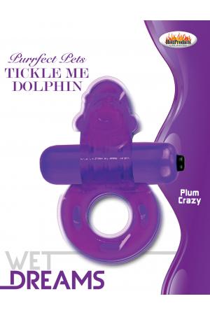 Purrfect Pet Tickle Me Dolphin - Purple