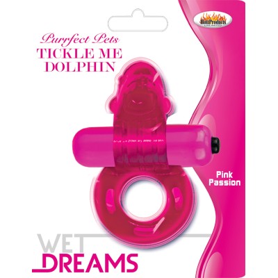 Purrfect Pet Tickle Me Dolphin - Magenta