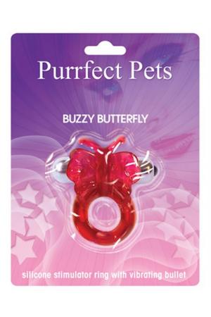 Purrfect Pet Vibrating Penis Clitoral Stimulator With Bullet