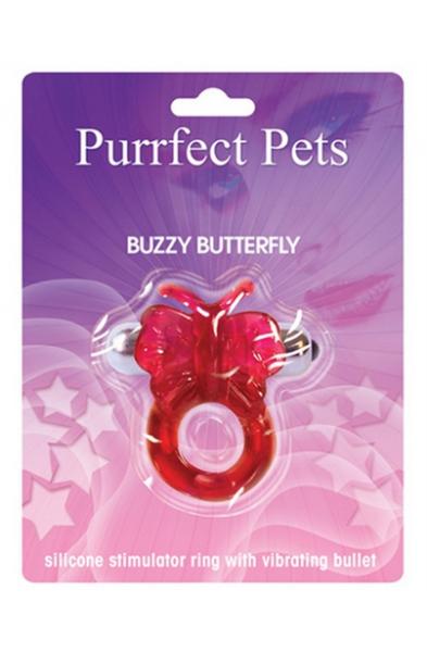 Purrfect Pet Vibrating Penis Clitoral Stimulator With Bullet