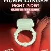 Humm Dinger Night Rider Glow-in-the-Dark Vibrating Penis Ring - Each