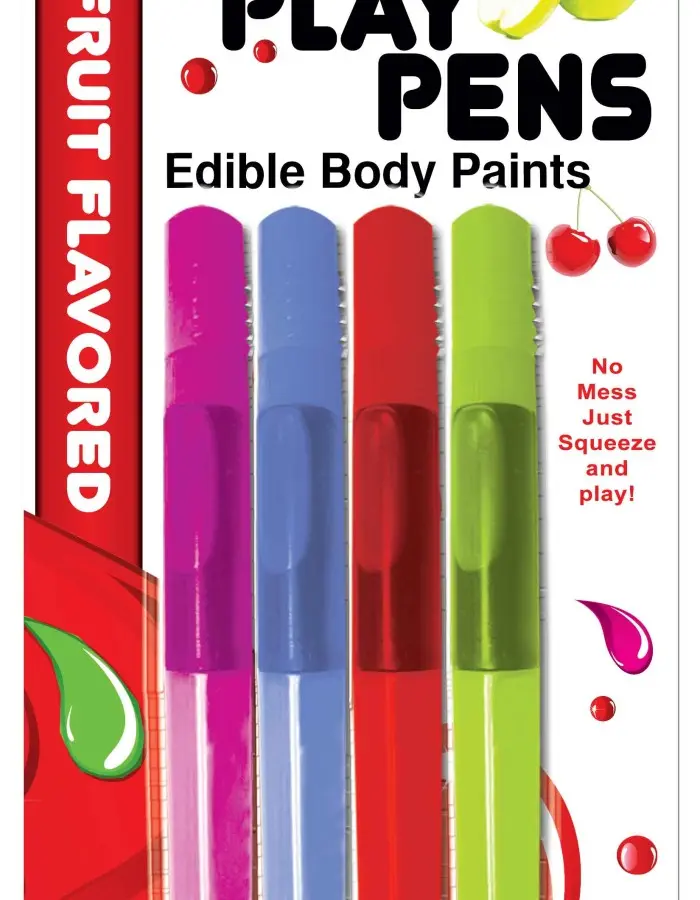 Play Pen Edible Body Paint Brushes