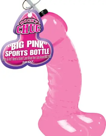 Dicky Chug Sports Bottle - Big Pink