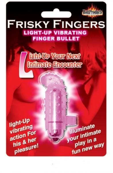 Light Up Frisky Finger - Magenta