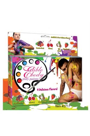 Edible Body Play Paints Kit