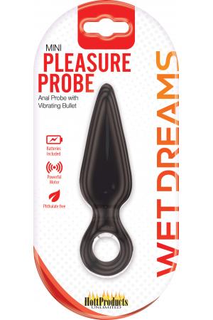 Wet Dreams Mini Pleasure Probe - Black