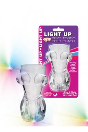 Light Up Sexy Torso Beer Glass