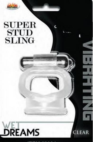 Wet Dreams Super Stud Sling - Clear