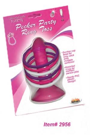 Pink Pecker Party Ring Toss