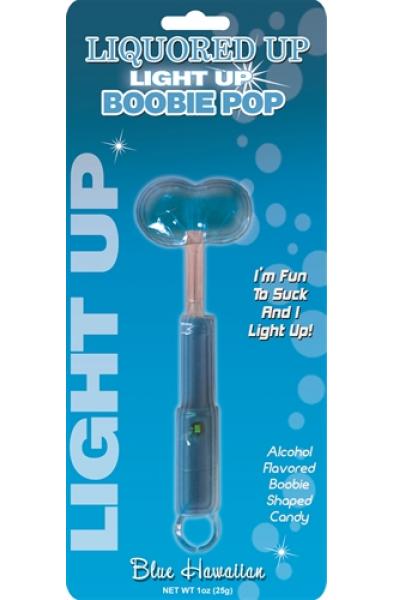 Liquored Up Light Up Bobbie Pop - Blue Hawaiian