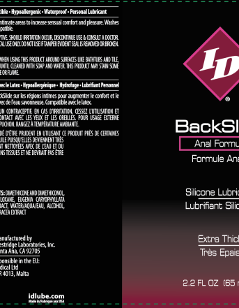 ID Backslide Silicone Lubricant 2.2 Oz