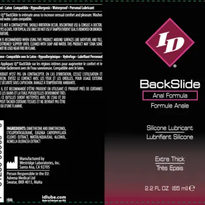 ID Backslide Silicone Lubricant 2.2 Oz