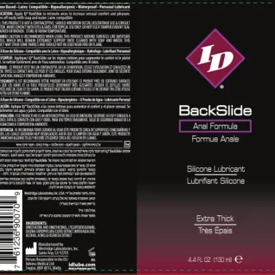 ID Backslide Silicone Lubricant 4.4 Oz