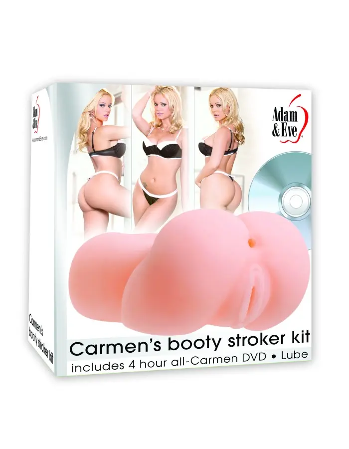 Adam and Eve Carmen's Booty Stroker Kit
