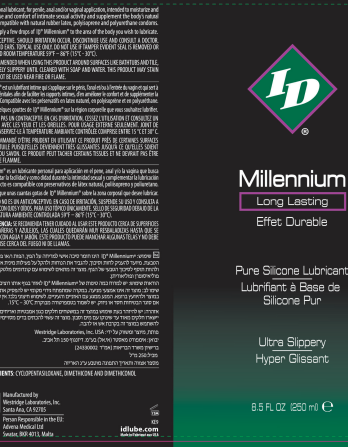 ID Millennium Silicone Lubricant 8.5 Oz